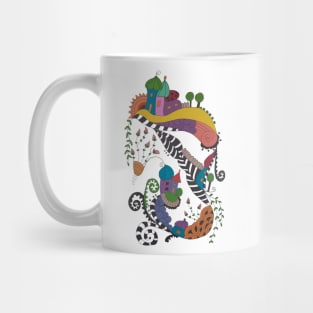 zentangle town Mug